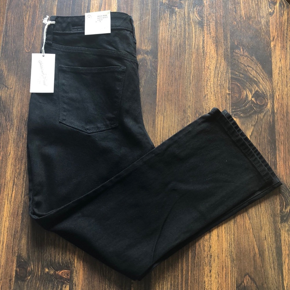 Universal Thread High-Rise Crop Black jeans s. 8 - Picture 2 of 6
